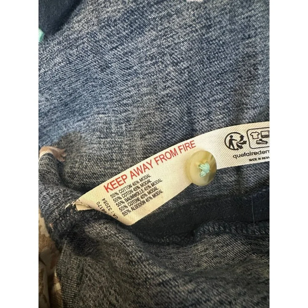 Anthropologie flannel pajama shirt - Picture 5 of 7